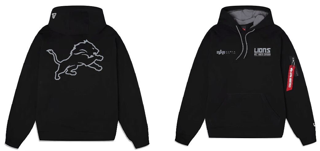 Men Detroit Lions 2024 Nike NFL black hoodie 3->indianapolis colts->NFL Jersey